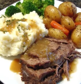Homestyle Pot Roast Dinner recipe