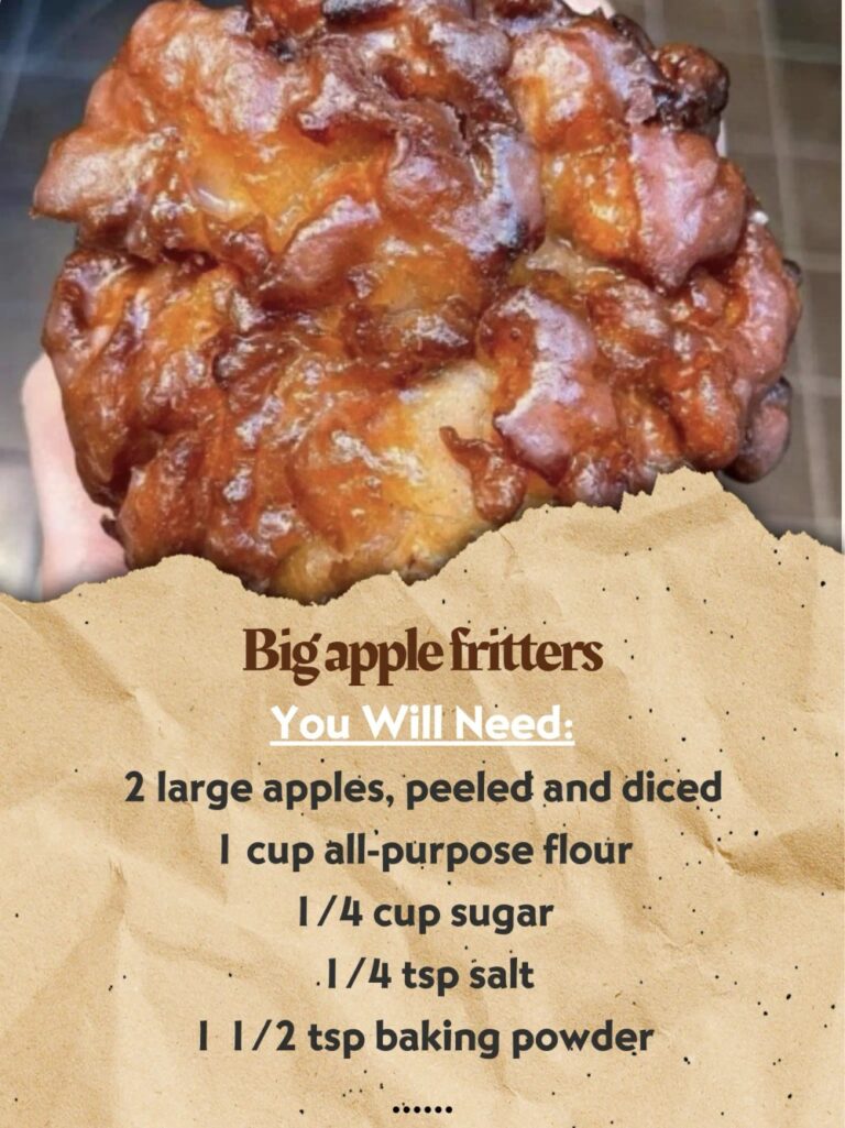 Big apple fritters