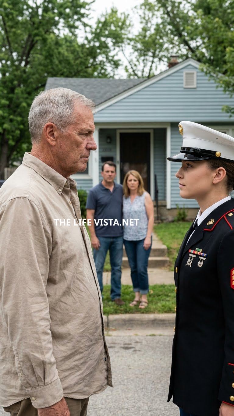 I was thrown out by my father at 19 after getting pregnant — twenty years later, he stood before General Morgan.