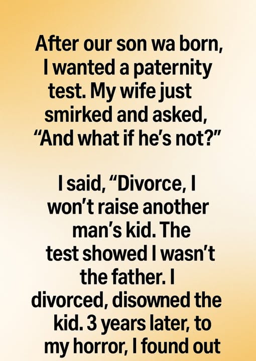 A Father’s Doubt Shattered His Family — And the Regret Still Haunts Him