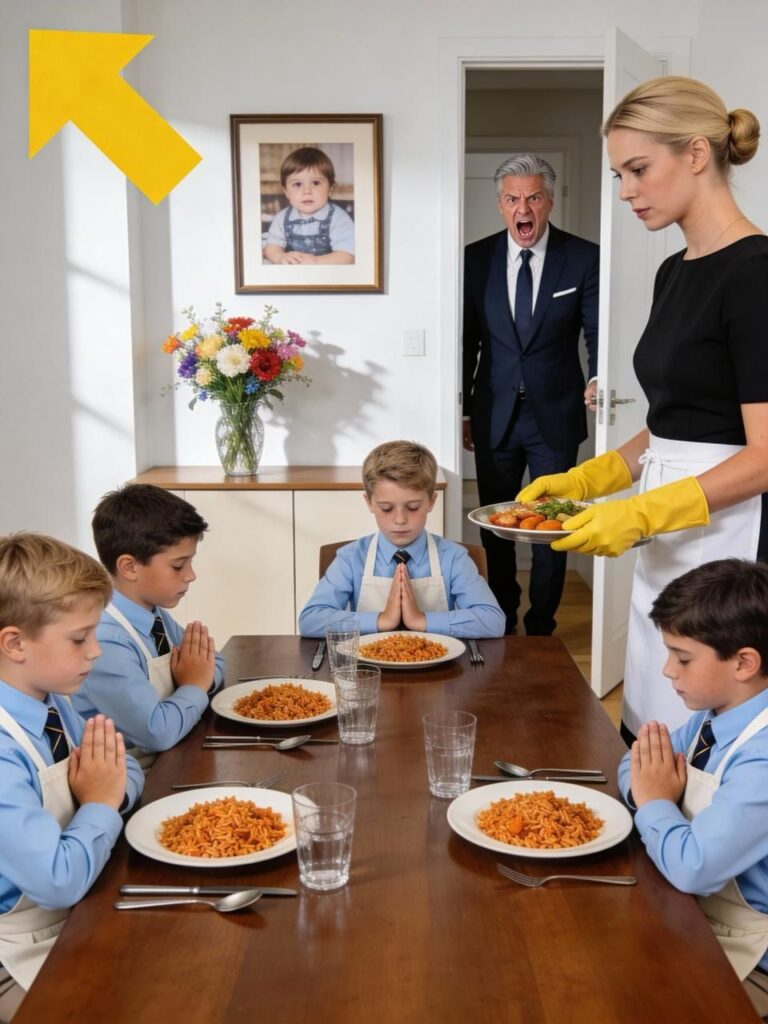 She Called It “Gold Rice” So the Boys Would Feel Safe. When the Man of the House Came Home Early, Everything Changed.