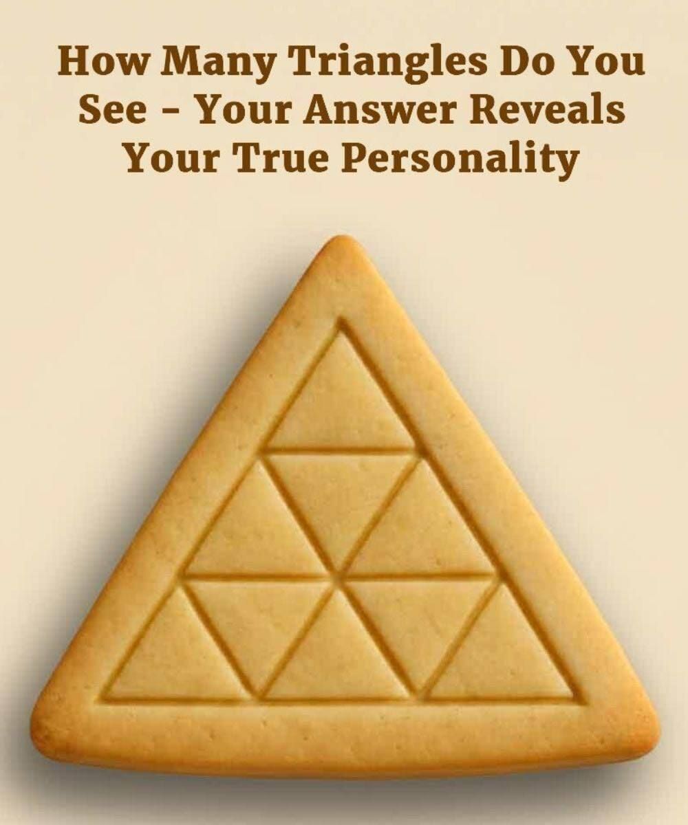 How Many Triangles Can You Spot? This Simple Puzzle Offers a Surprising Look at How You Think