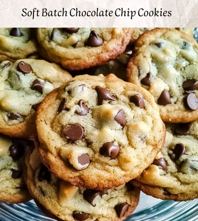 Soft Batch Chocolate Chip Cookies