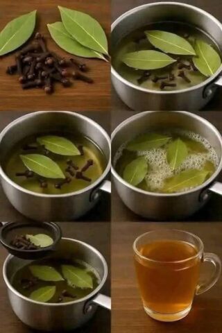 Bay Leaf and Clove Herbal Tea
