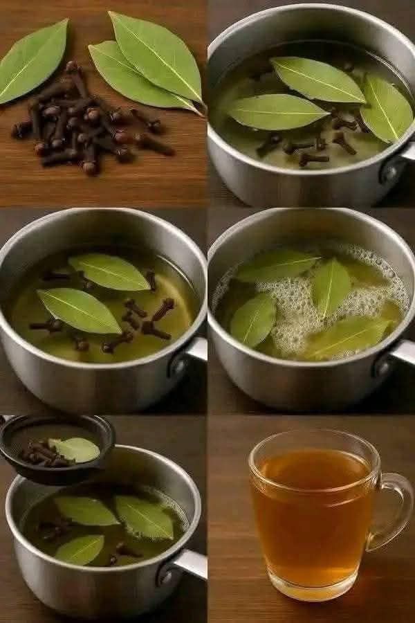 Bay Leaf and Clove Herbal Tea