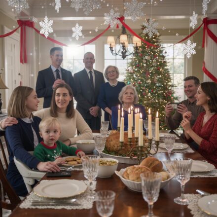 During Christmas dinner, my mother-in-law intentionally served my 3-year-old allergic child…