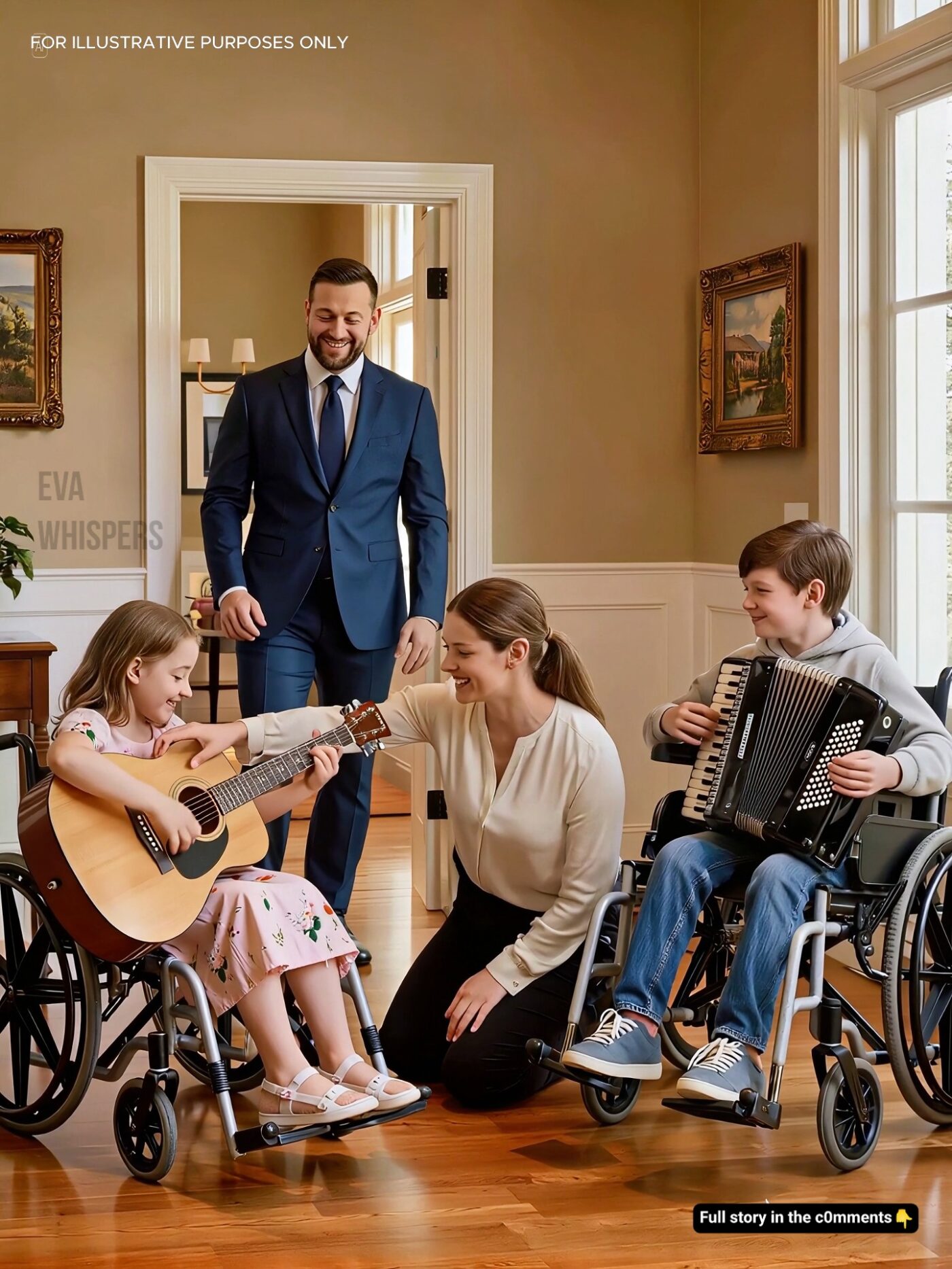 A Widowed Father Came Home Early—What the Maid Was Doing With His Paralyzed Twins Left Him Frozen in the Doorway