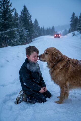 My Stepfather Abandoned Me in a Blizzard to Di:.e — What He Didn’t Expect Was a Dog Who Refused to Let the Night Win