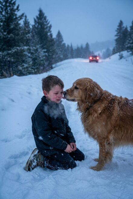 My Stepfather Abandoned Me in a Blizzard to Di:.e — What He Didn’t Expect Was a Dog Who Refused to Let the Night Win