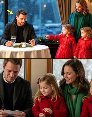 Sad Millionaire CEO Dines Alone on Christmas Eve—Then a Single Mother and Her Twin Daughters Arrive…