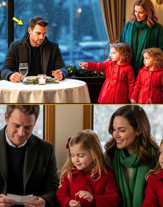 Sad Millionaire CEO Dines Alone on Christmas Eve—Then a Single Mother and Her Twin Daughters Arrive…