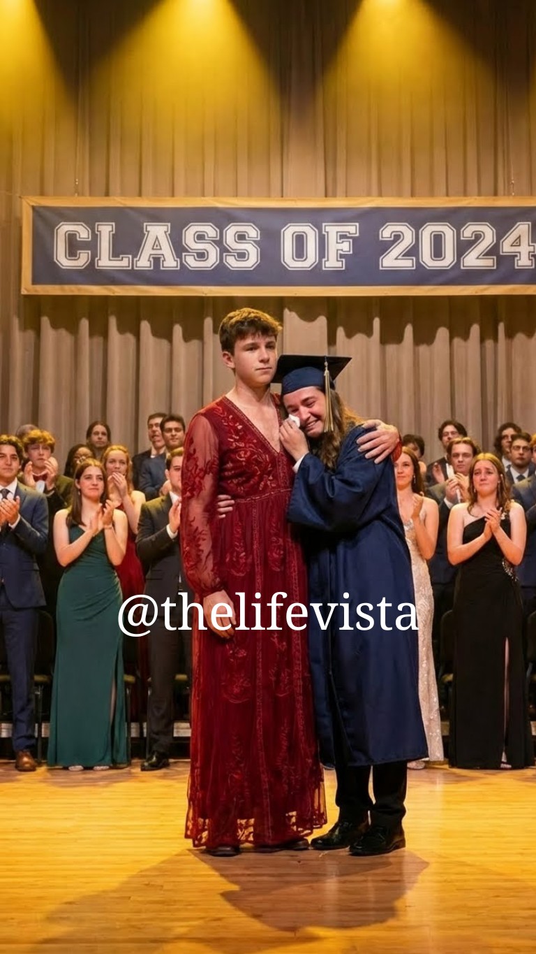Teen Mom, Single Parent — Then at My Son’s Graduation He Appeared in a Red Dress and Shocked Everyone…