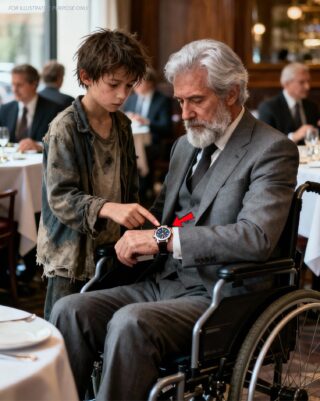 “Sir… My Father Had a Watch Exactly Like Yours” – A Rich Businessman Tried to Have a Homeless Boy Removed From a Five-Star Restaurant until He Said One Sentence That Changed Everything