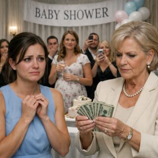 My mother-in-law didn’t throw the baby shower for me—she threw it for my husband’s mistress. Then the woman raised her glass and said sweetly, “I’m pregnant…