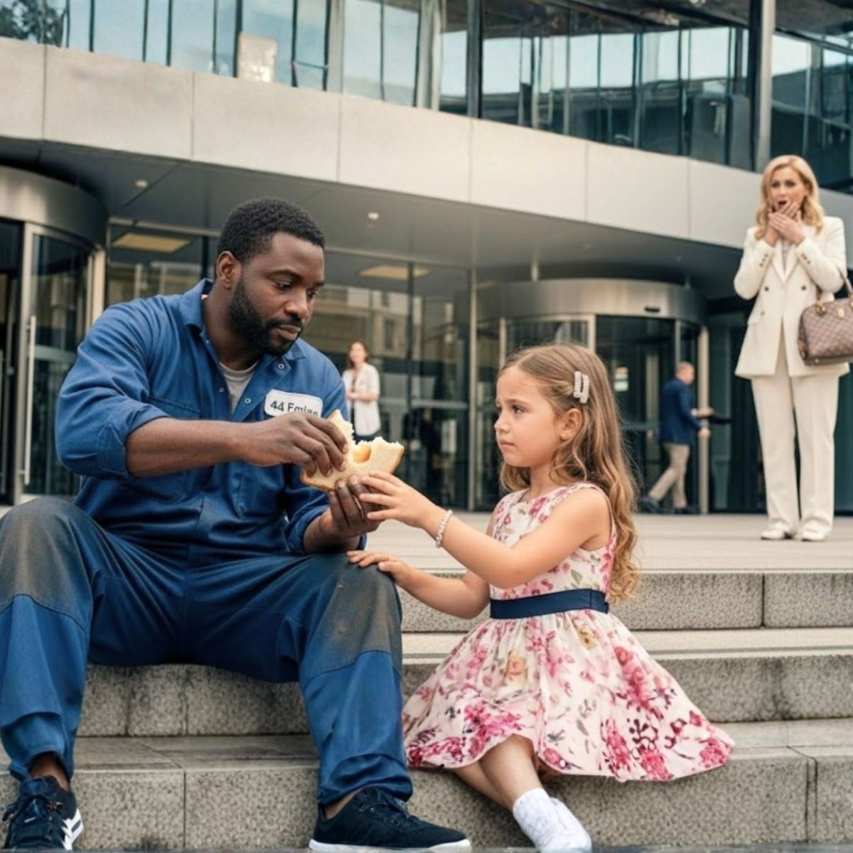 I’m Hungry” — Black Single Dad Shared His Sandwich, Unaware She Was a Billionaire’s Daughter