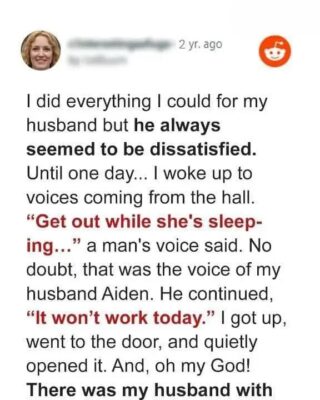 I Woke up to My Husband Saying: ‘Hush, She’s Sleeping’