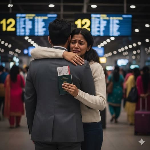 I cried when I took my husband to the airport in New Delhi because he was “leaving for two years to Toronto”… but when I returned home, I transferred $650,000 to my personal account and filed for divorce.