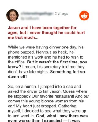 Suspicious Wife Got into a Cab and Offered Whatever Price for Following the Car Ahead – Story of the Day