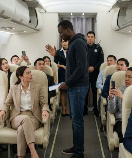 “She took his first-class seat—then froze when he quietly said, ‘I own this airline.’”