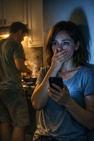 While my husband was making dinner, I got a message from my sister: “I can’t ab0rt it” I replied for him: “Come over lot talk, my wife isn’t home today.” When the doorbell rang, my husband’s face turned pale.
