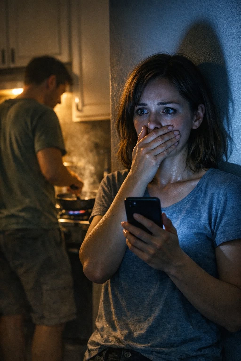 While my husband was making dinner, I got a message from my sister: “I can’t ab0rt it” I replied for him: “Come over lot talk, my wife isn’t home today.” When the doorbell rang, my husband’s face turned pale.