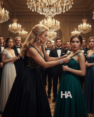 SHE RIPPED YOUR DRESS CALLING YOU “THE HELP”… UNTIL YOUR MILLIONAIRE HUSBAND STEPPED OUT OF THE CROWD