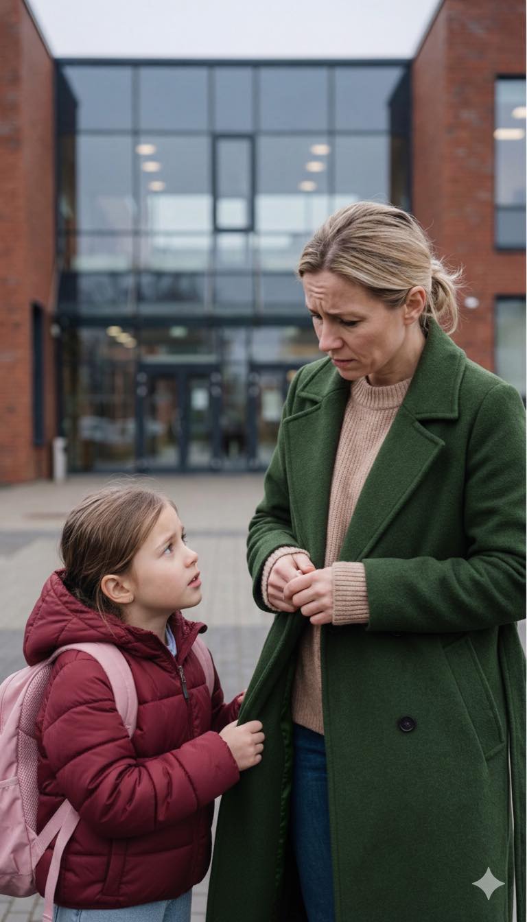 I always did the same routine—drop my 8-year-old off at school, then head home.