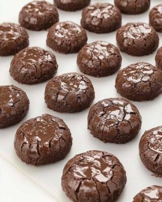 Chocolate Crinkle Cookies