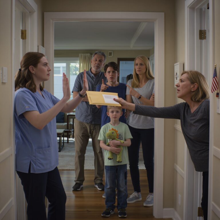 While I waited under hospital lights for my son’s surgery update, my family texted, “Adults only—don’t bring your kid,” and I finally cut off what they’d been quietly taking from me for years… right before my mother appeared with an envelope that looked far too official.
