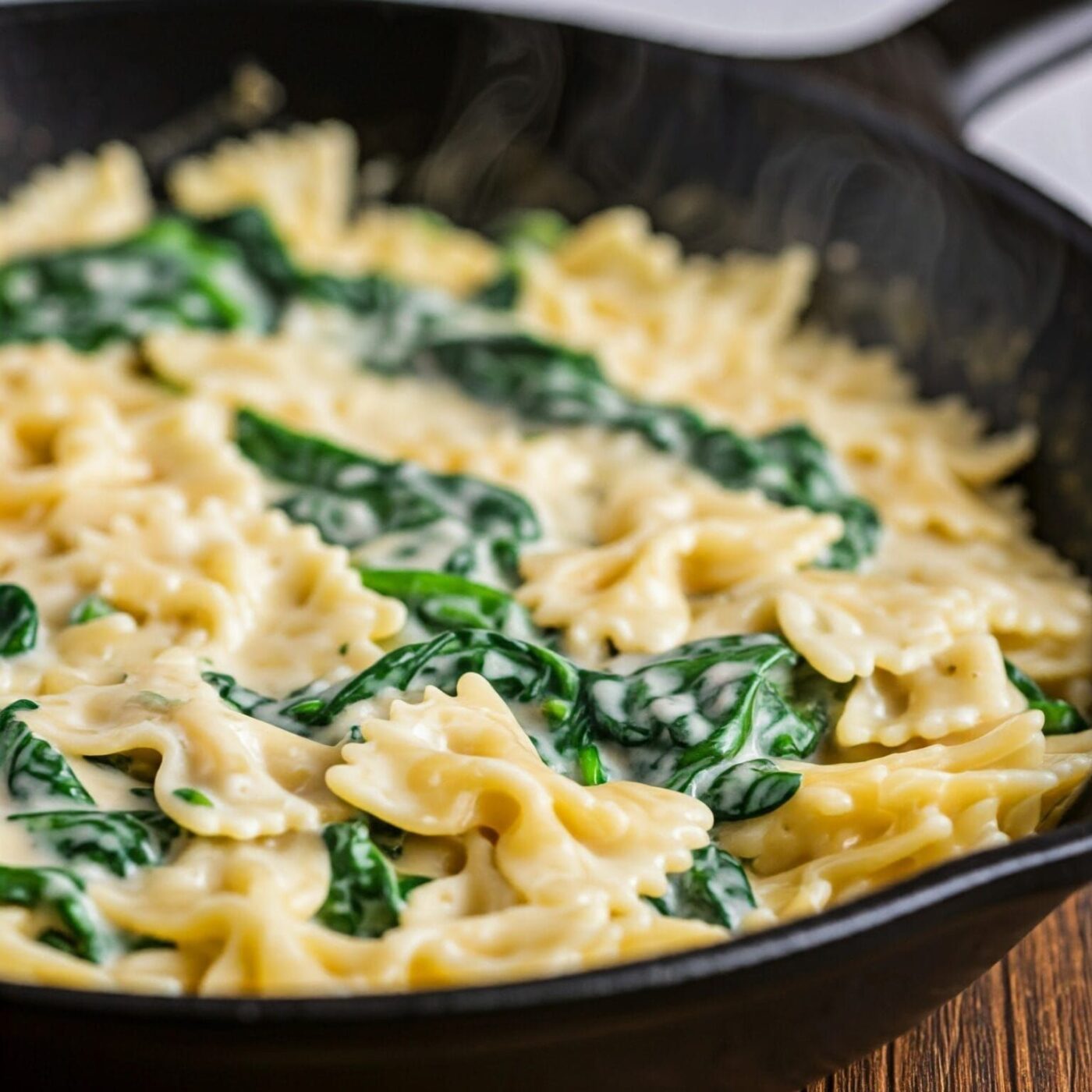 Bet One-Pot Creamy Spinach Pasta Recipe | Quick and Delicious Meal