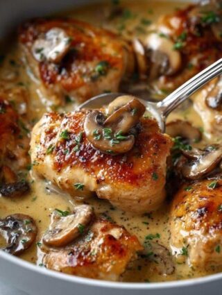 One Pot Creamy Mushroom Chicken: Your New Go-To Gourmet Weeknight Dinner