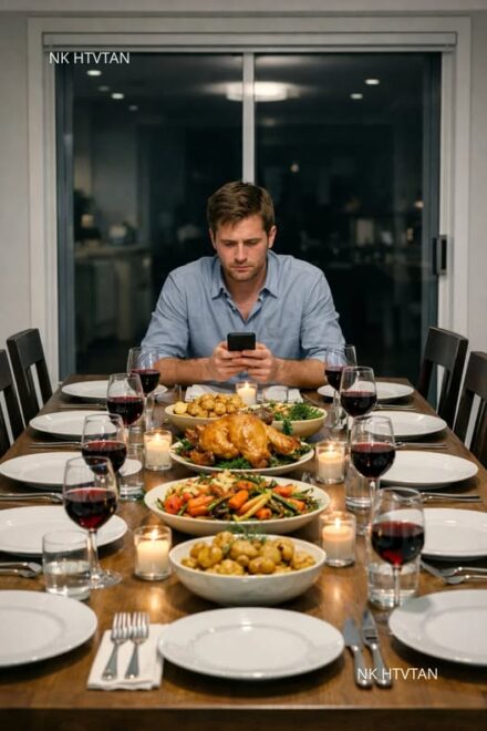 On my 34th birthday, i invited everyone for dinner at six. all i asked was for them to come by 6:45 — no presents needed. by 7:12, i got a text from my sister saying it was a long drive just for a birthday….