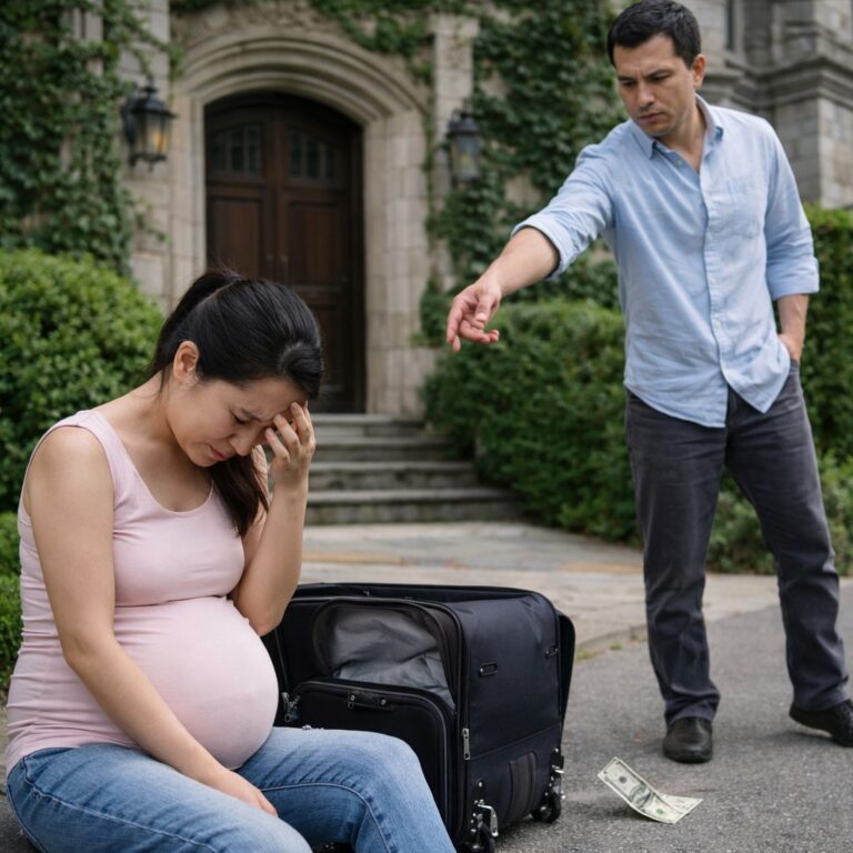 “GET OUT! MY HUSBAND WILL BE ARRIVAL IN AN HOUR—I DON’T WANT YOU TO LEAVE THE STINK OF YOUR GARBAGE HERE.”