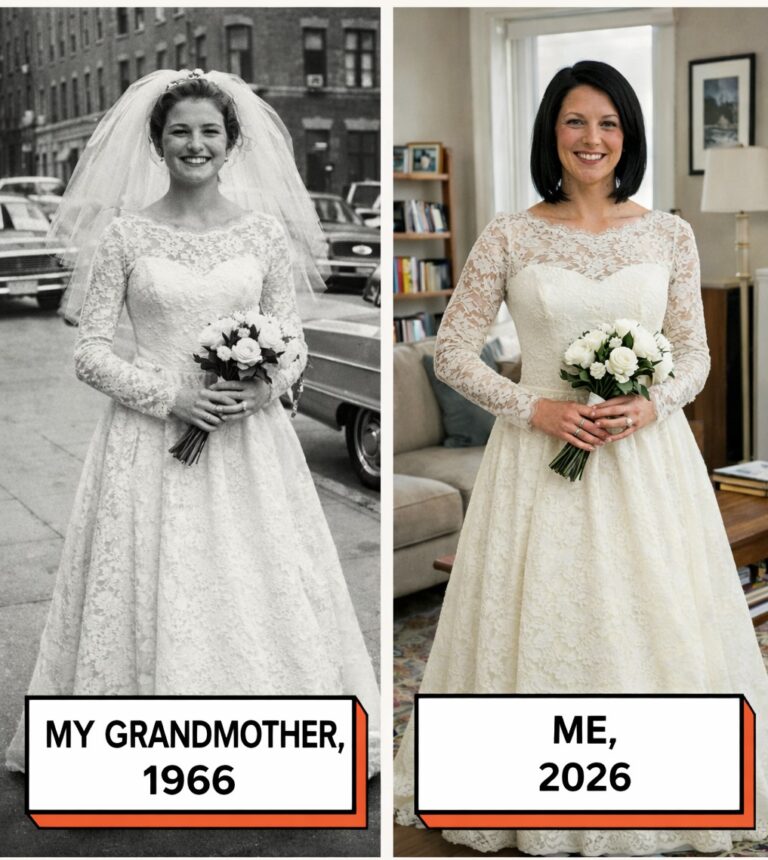 I Decided to Wear My Grandmother’s Wedding Dress in Her Honor – But While Altering It, I Found a Hidden Note That Revealed the Truth About My Parents