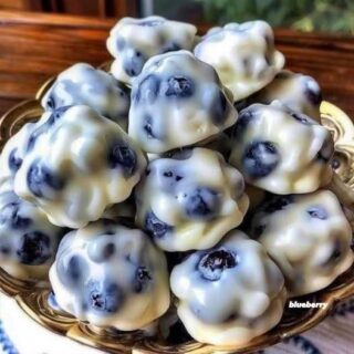 Mediterranean Moonlight Blueberry Clusters