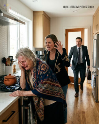 “Don’t hit me anymore, please!” — I returned home unexpectedly and discovered that my fiancée had turned my mother’s life into hell the moment I was gone.