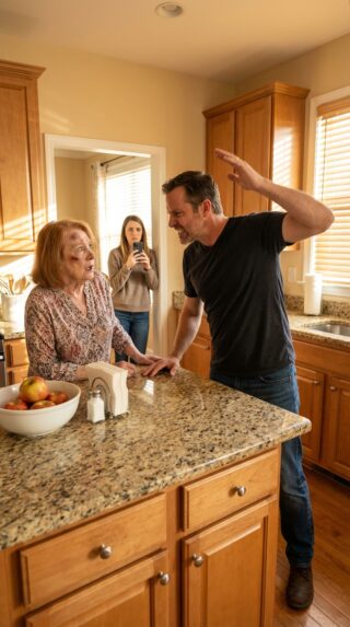 My son ʜɪᴛ me just because the soup wasn’t seasoned with salt. The next morning, he said, “My mother-in-law is coming for lunch, cover everything up and smile!” Then he went to the office, and when he walked into his boss’s office, his face was as pale as chalk.