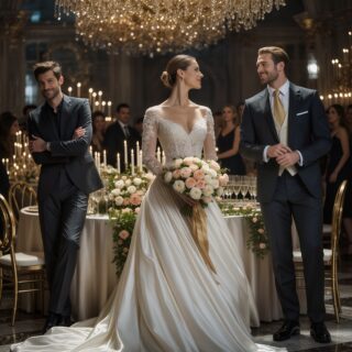 On my wedding night, my stepbrother took my husband aside and said, “You could do better than her.” My husband laughed and nodded. I overheard everything—and the next morning, they woke up to a news headline that made them realize…