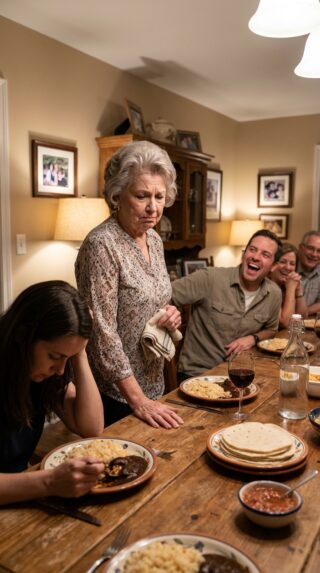 “Looks like someone came in with a big appetite today,” my son-in-law commented m0ckingly