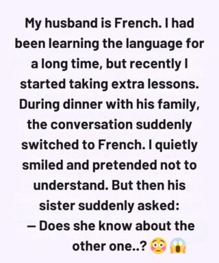 Words from my husband’s sister