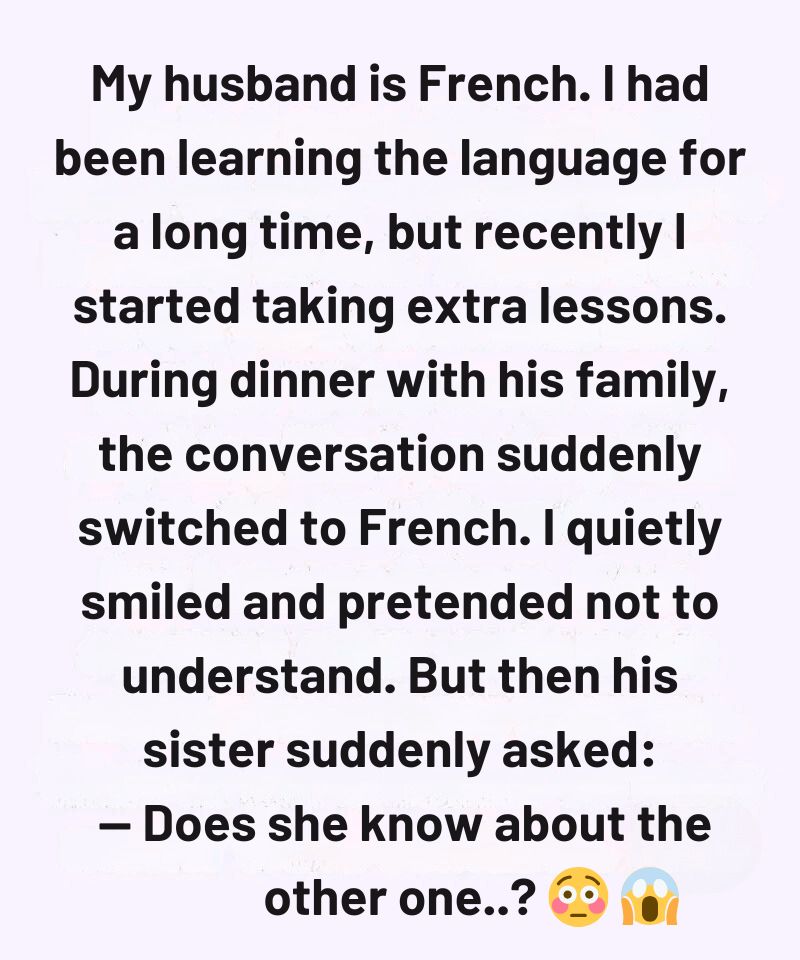 Words from my husband’s sister