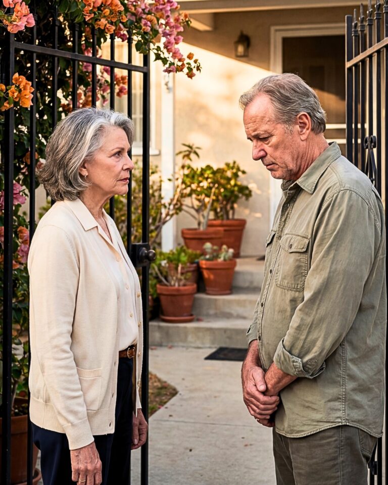 A man abandons his wife after 26 years of marriage. Years later, he returns to knock on the door of the home he left behind
