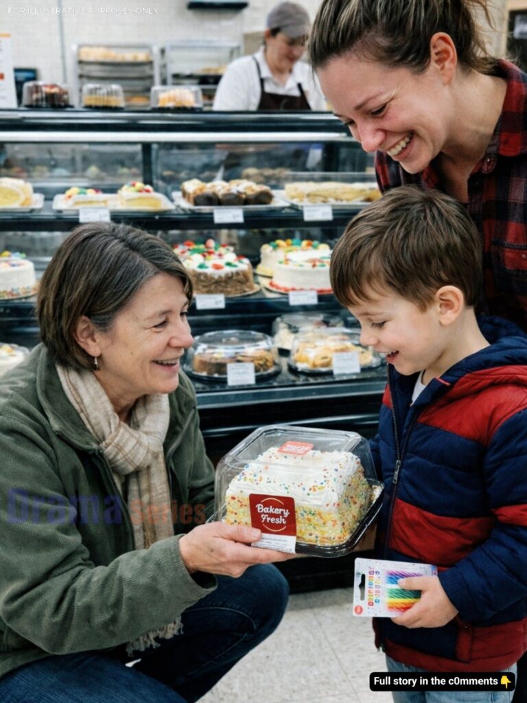 I Bought a Birthday Cake for a Little Boy Whose Mom Was Crying in the Bakery – A Week Later, My Sister Called Screaming: “Do You Know Who That Was?”