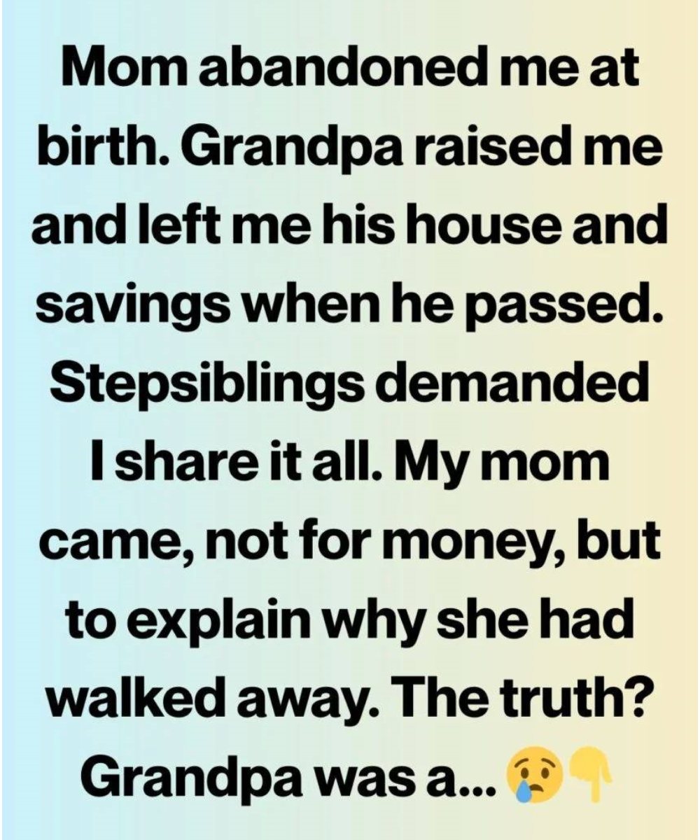 I inherited my grandfather’s house — but then my mom told me a secret that changed everything.
