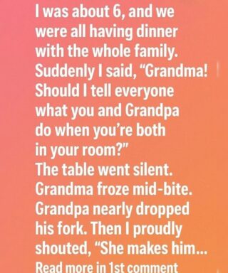 The Night Everyone Discovered My Grandpa’s Hidden Talent.