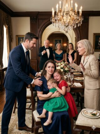 “Sign The Papers And Leave,” My Husband Said At His Father’s Birthday Dinner Because I Had Two Daughters — One Year Later, His Entire Family Was Begging To Fix What They Had Broken
