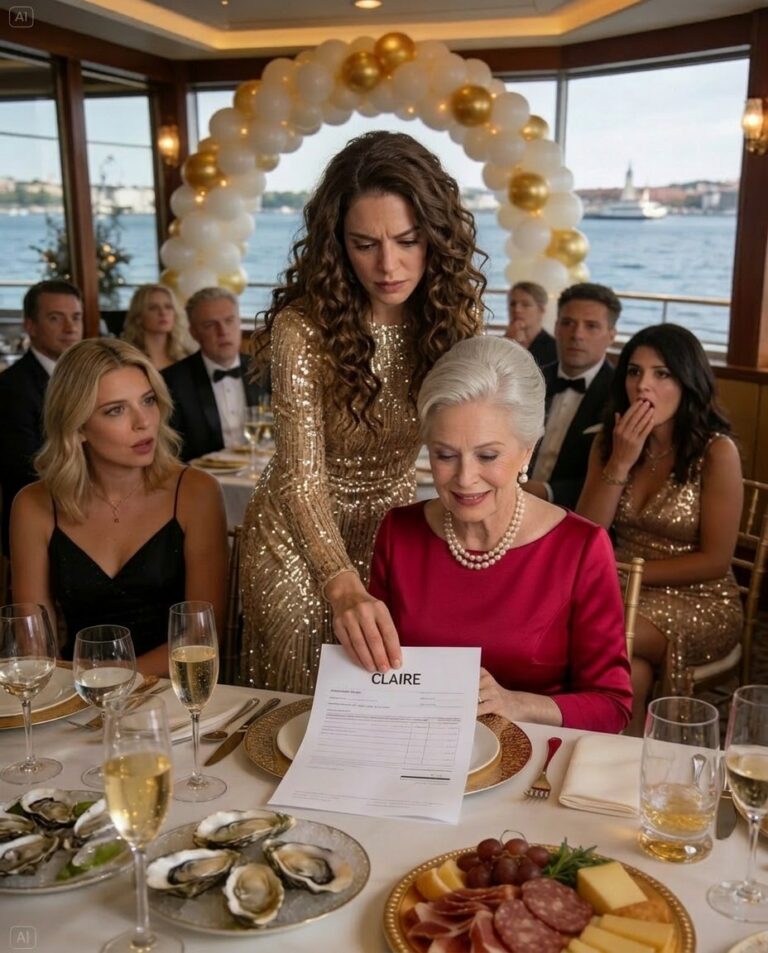 She booked a lavish party at my restaurant, walked out without paying, and then returned with her wealthy friends.