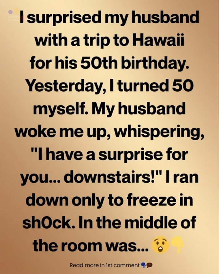 I Surprised My Husband with a Dream Trip for His 50th… What He Gave Me for Mine Left Me Frozen