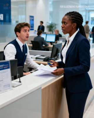 BLACK CEO DENIED WITHDRAWAL — THE BANK EMPLOYEE FROZE WHEN SHE SAID “I OWN THIS BANK!”