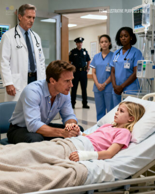 A Widowed Father Rushed to the Hospital After an Urgent Call Said His 8-Year-Old Daughter Was in Critical Condition — But When He Finally Sat Beside Her Bed, Her Weak Whisper Revealed the Secret Fear She Had Been Forced to Hide Inside Their Own Home